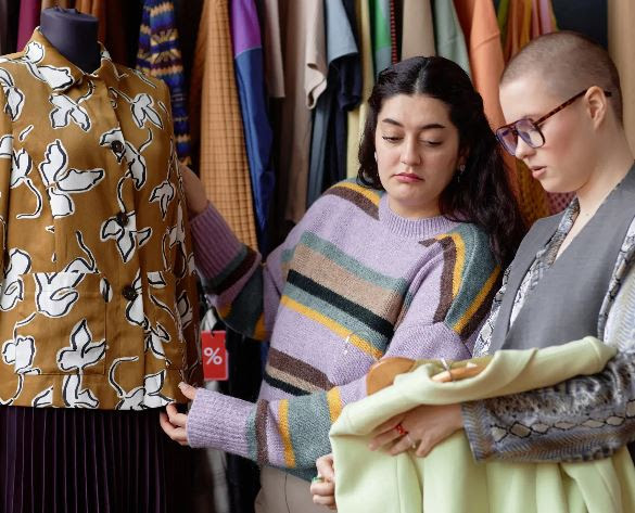 Buy Nothing New Month promotional graphic