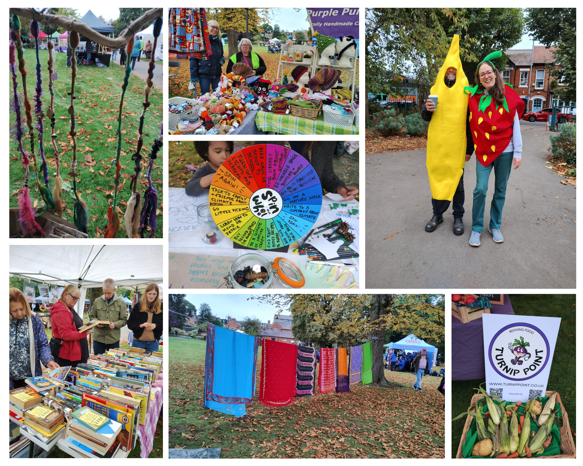 Charnwood Sustainability Fair 2024 photo collage