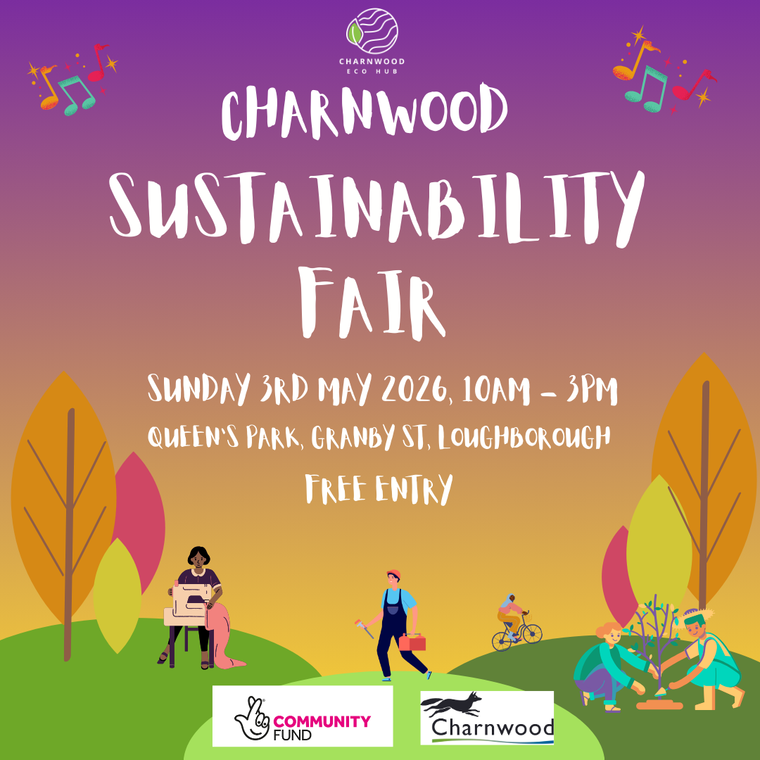 Charnwood Sustainability Fair poster