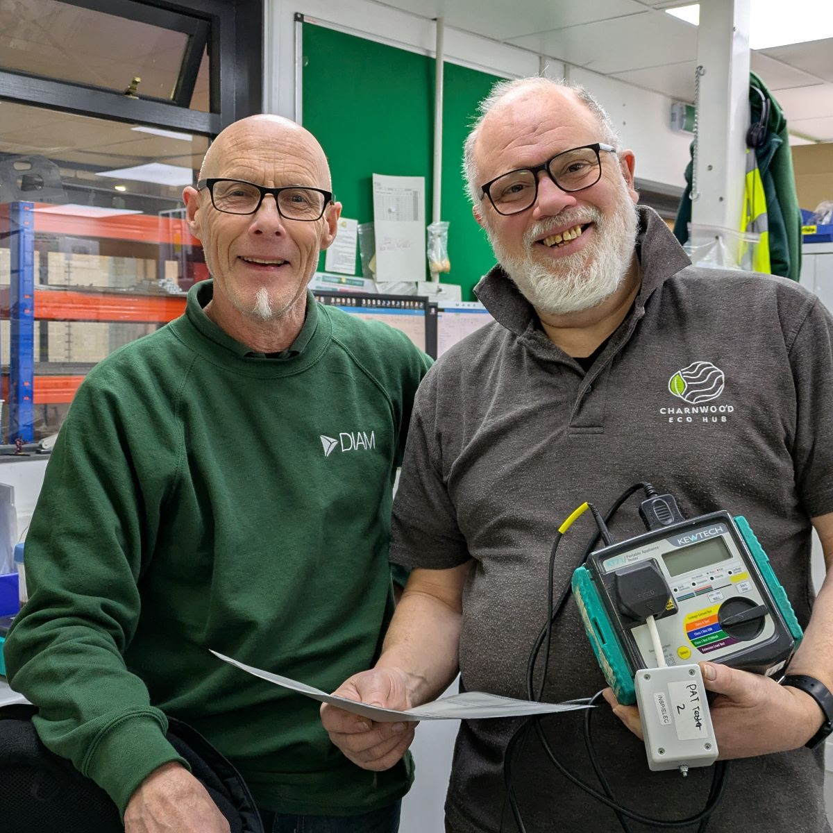 Donation from Diam UK Ltd
