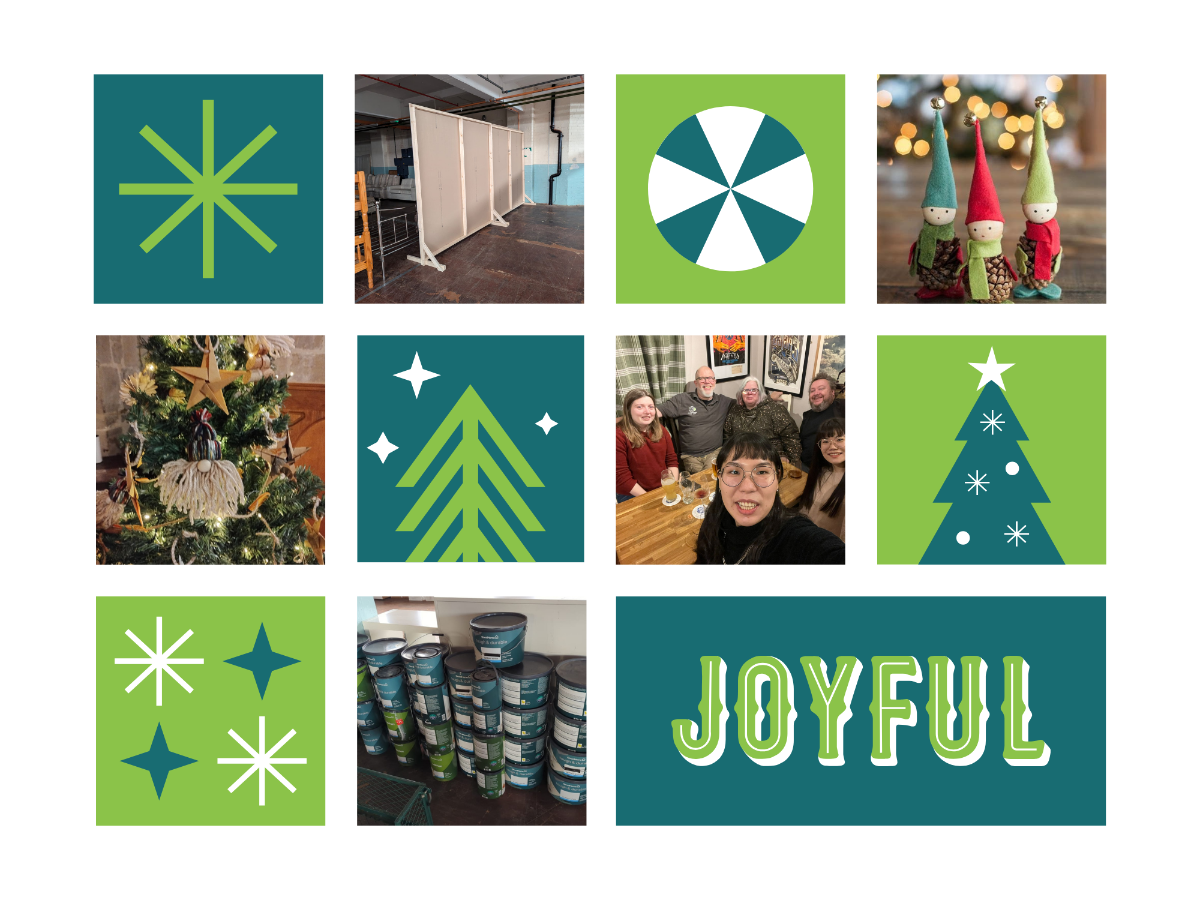 Joyful Christmas from Charnwood Eco Hub