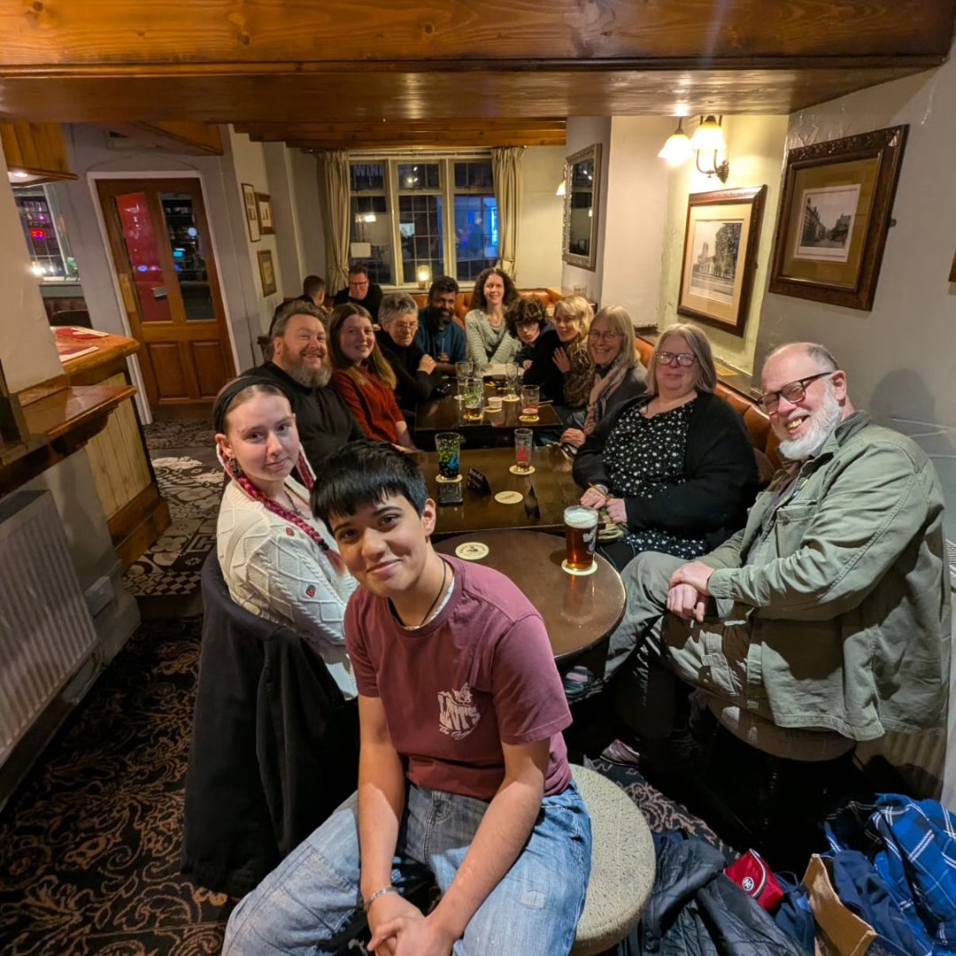 Charnwood Eco Hub volunteers social meet up