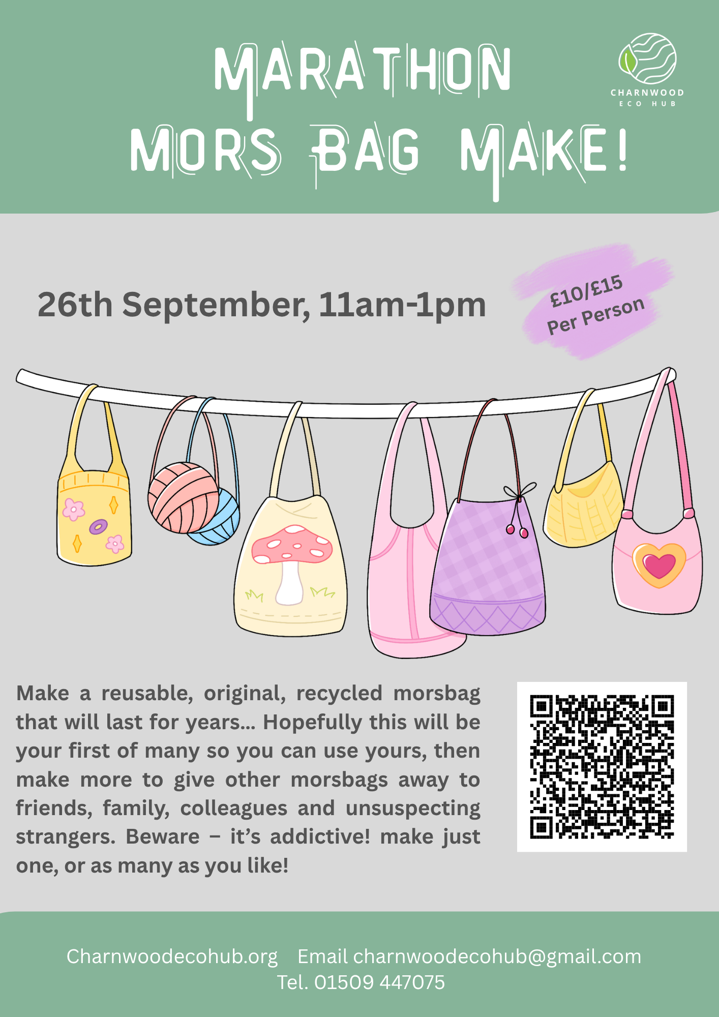 Marathon Mors Bag Make poster