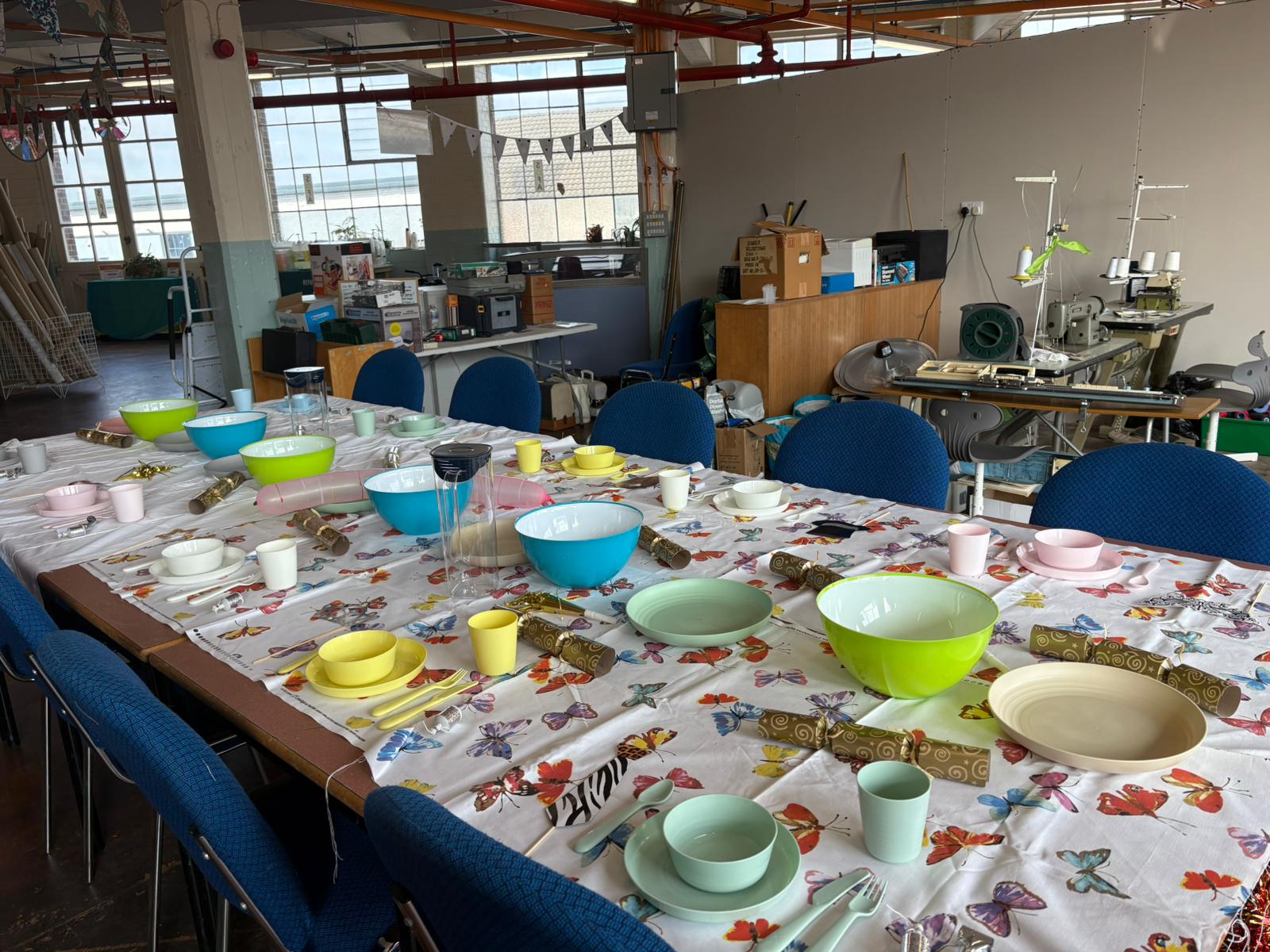 Photo of a party setting
