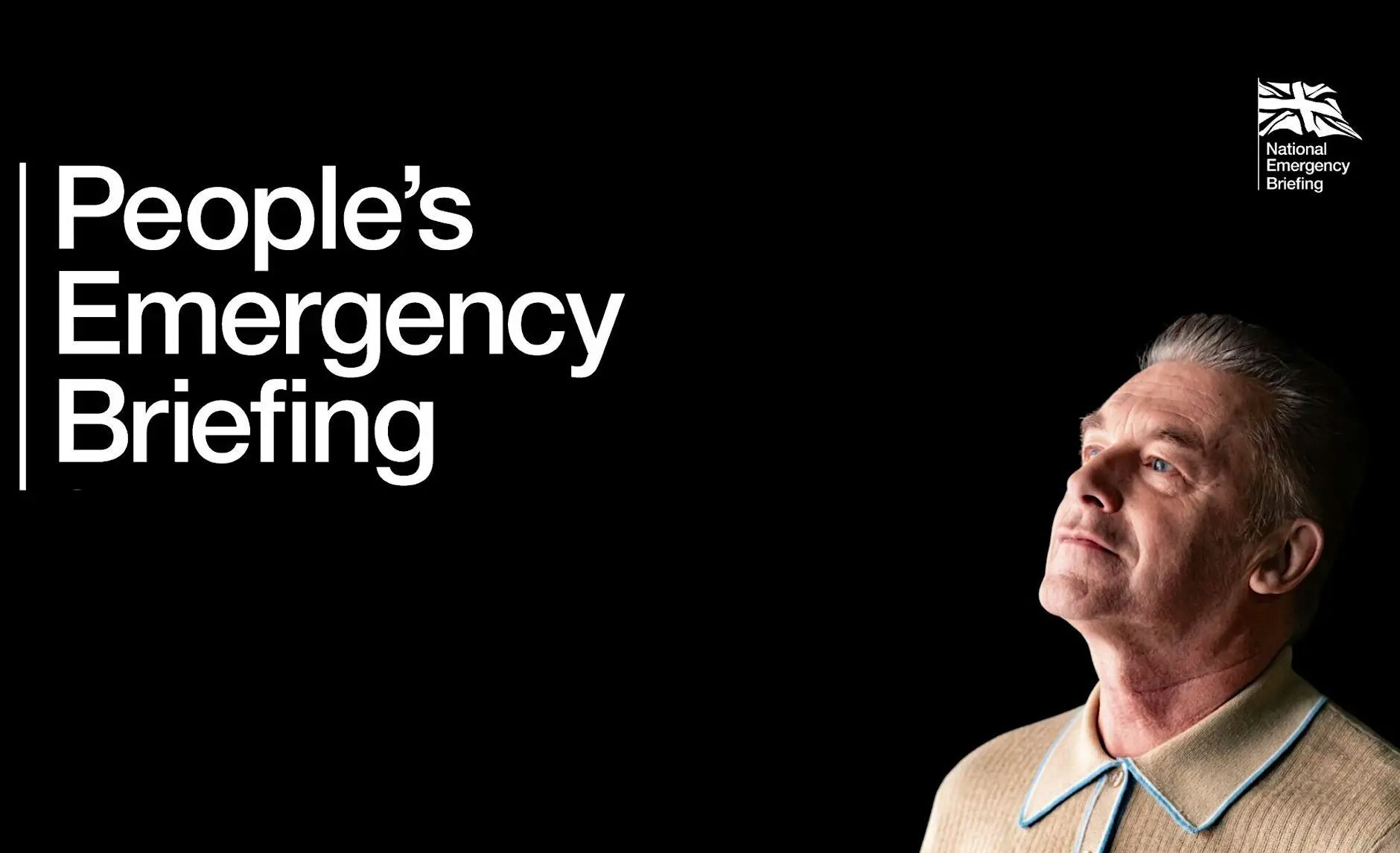 People's Emergency Briefing poster