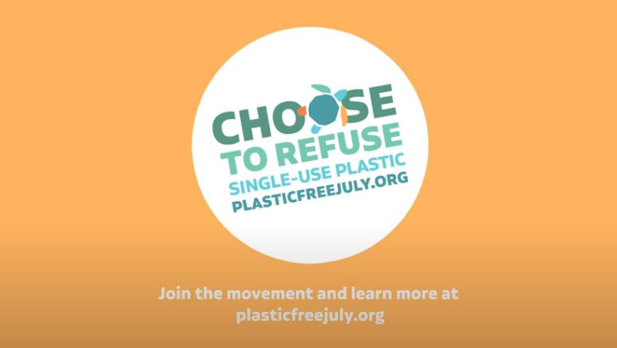 Plastic Free July poster