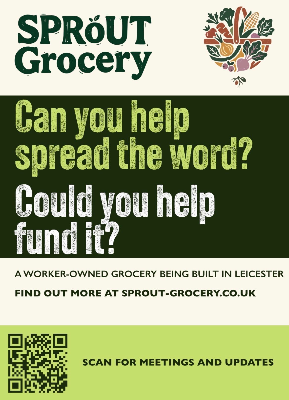 Sprout Grocery Project Poster