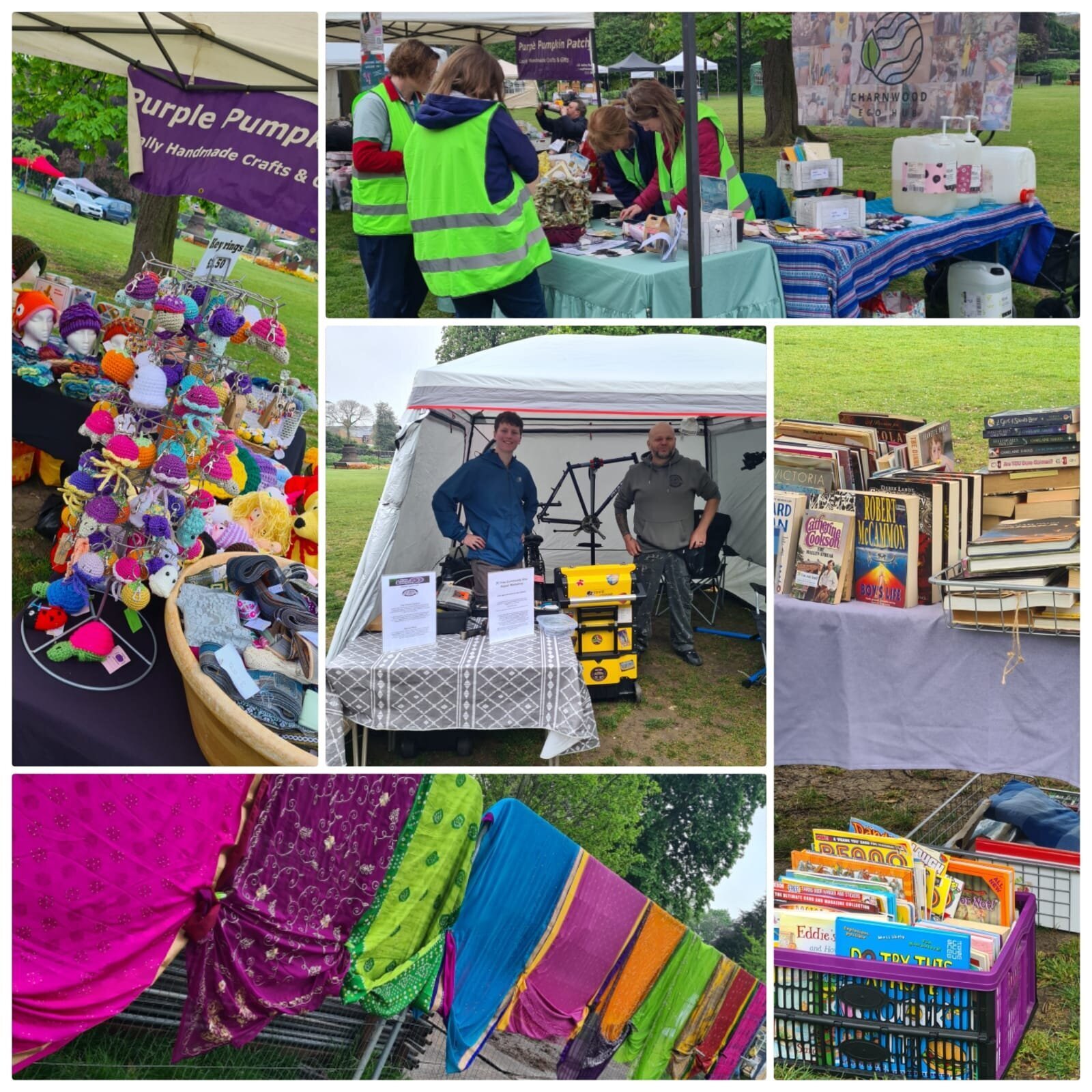 Sustainability Fair photo montage