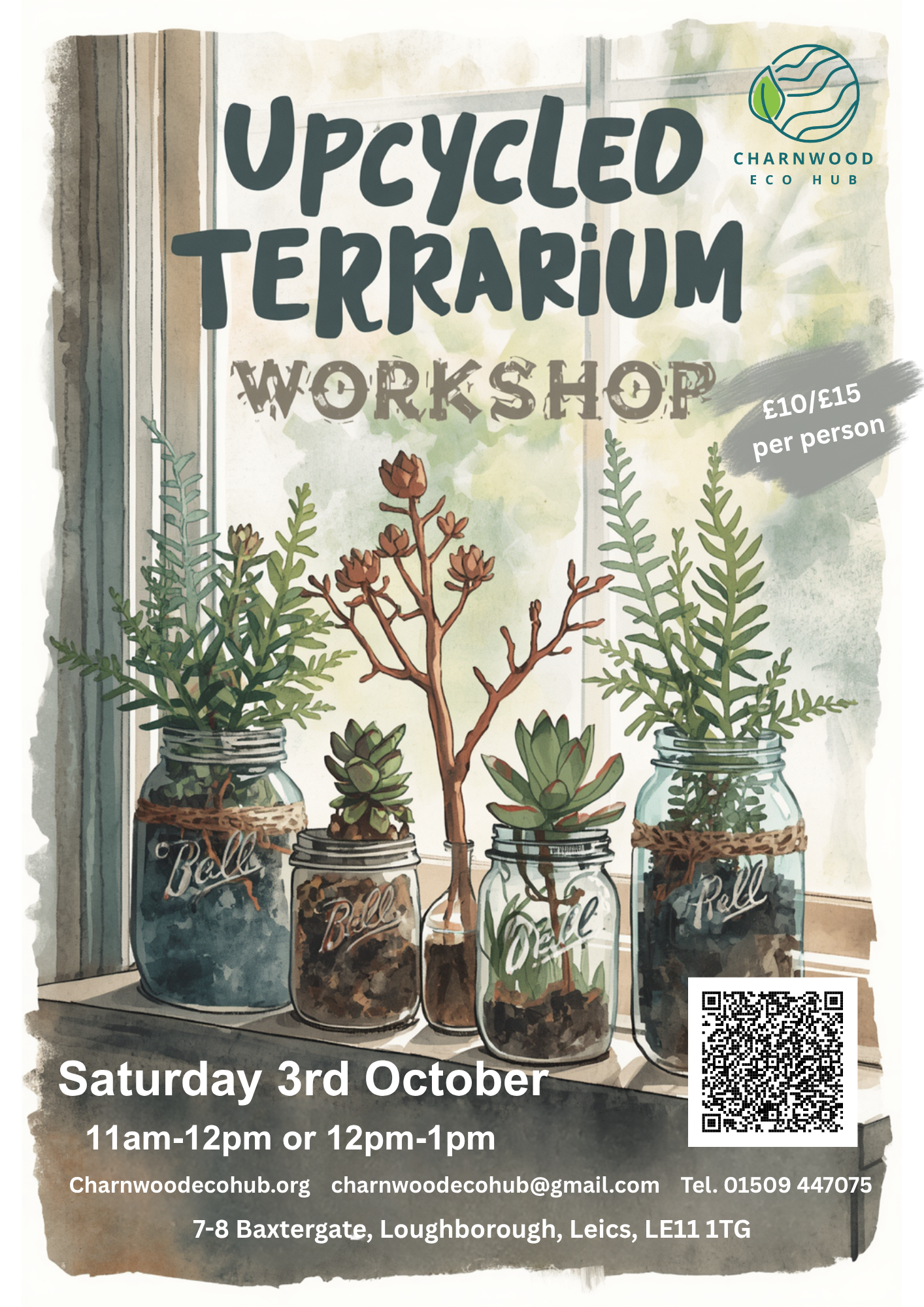 Upcycled Jar Terrarium Poster
