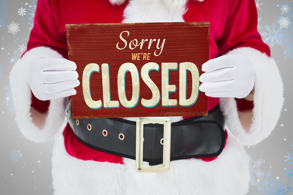 Christmas closure