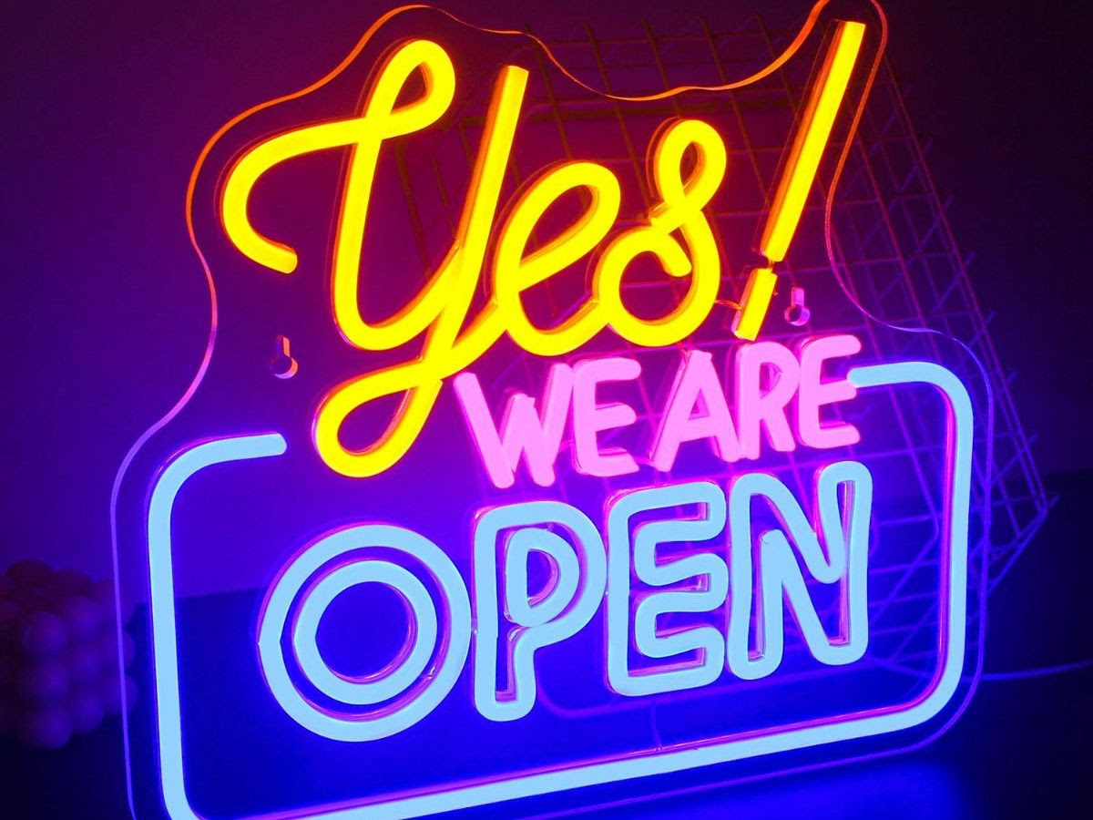 Yes, we are open